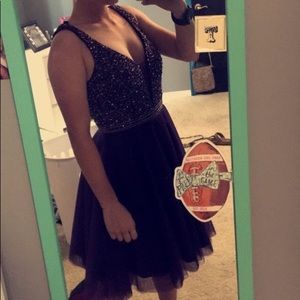Short formal dress